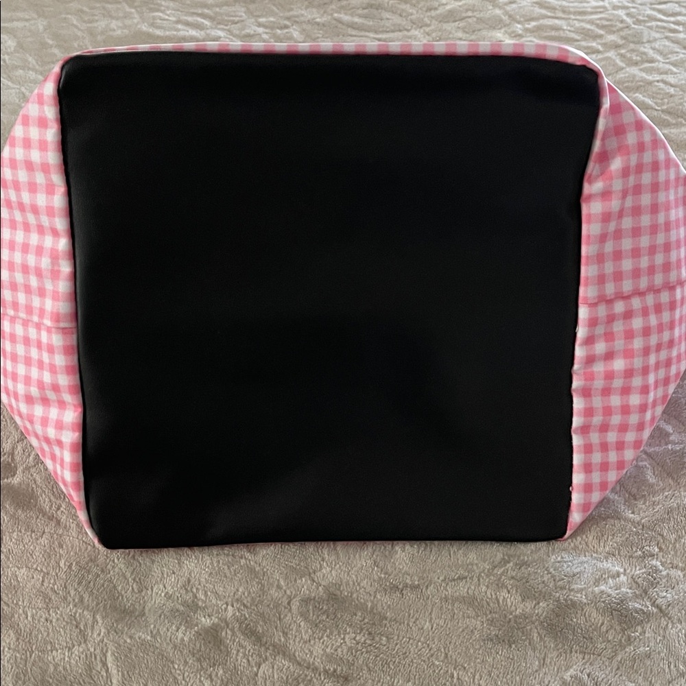 NEW Pink Gingham Cotton Canvas Tote Bag from Scout - Picture 3 of 6